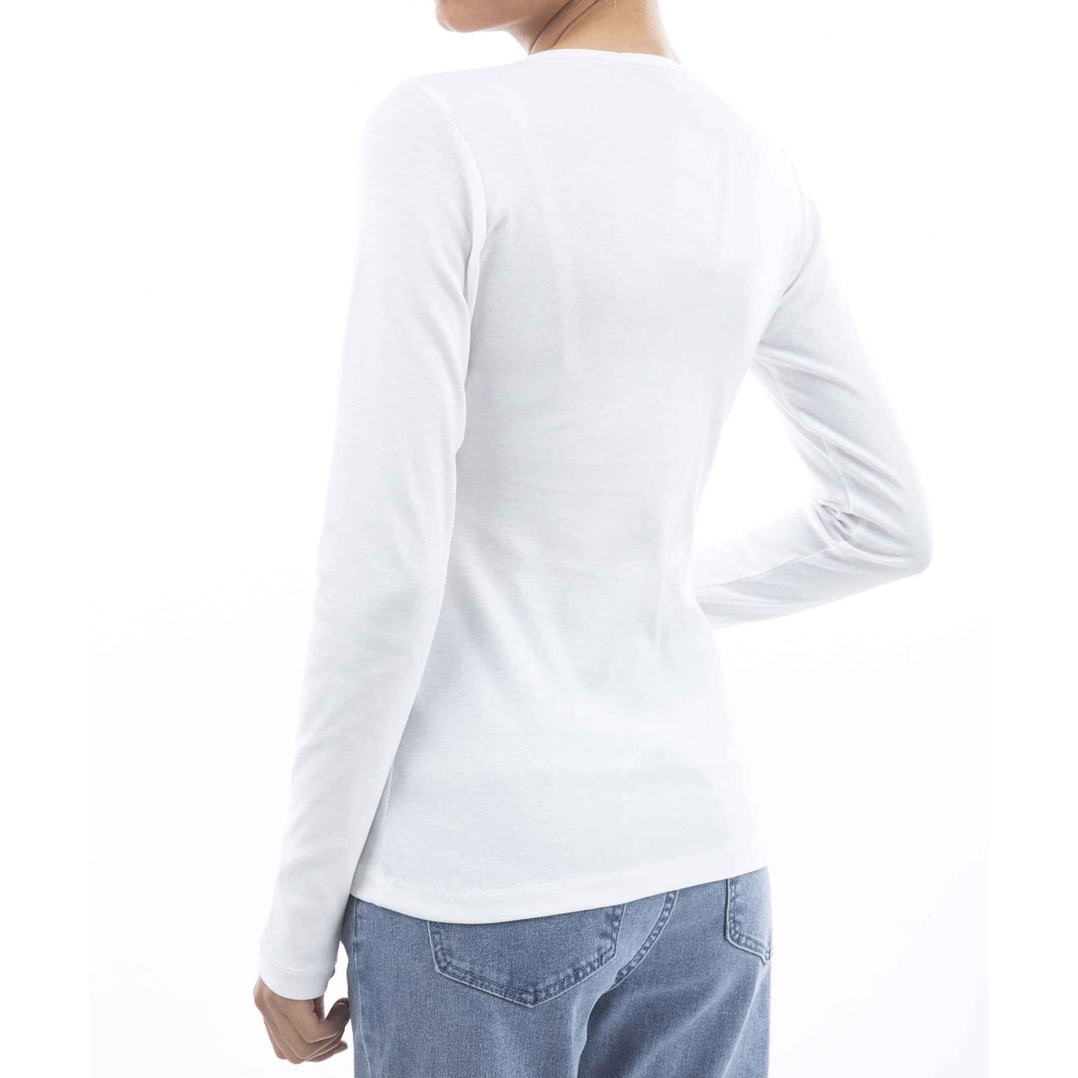 تیشرت اسلیم فیت-زنانه-15241218-سفید-L