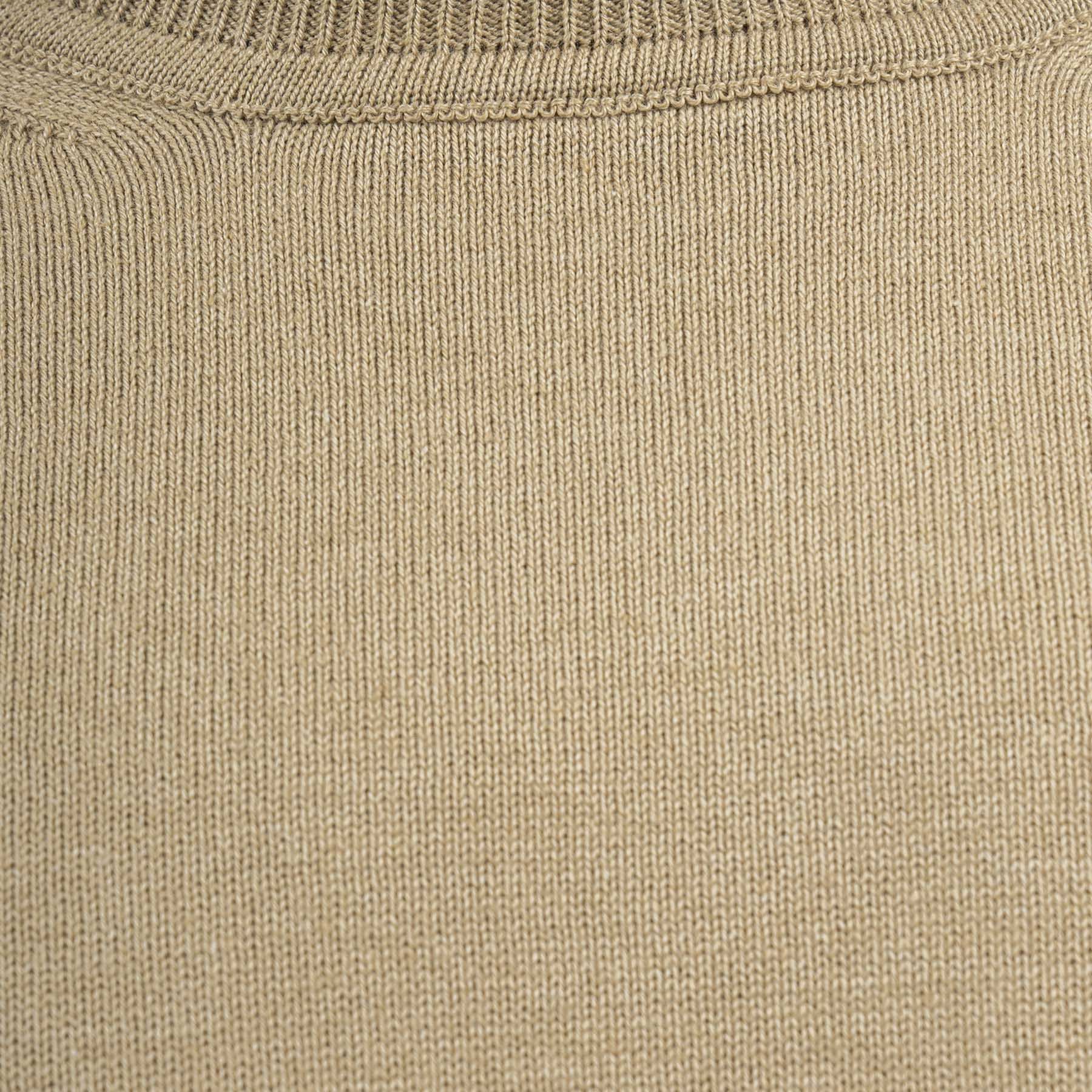 بلوز مردانه- بافت-یقه گرد- آرتیکل 1903286-رنگ نسکافه ای-سایز XL back