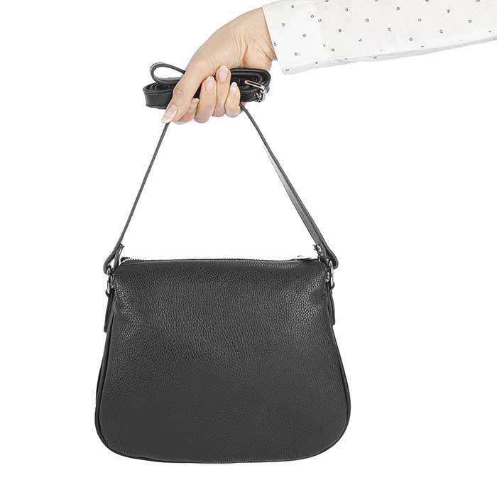 کیف کژوآل چرم-زنانه-17241194-مشکی-F back