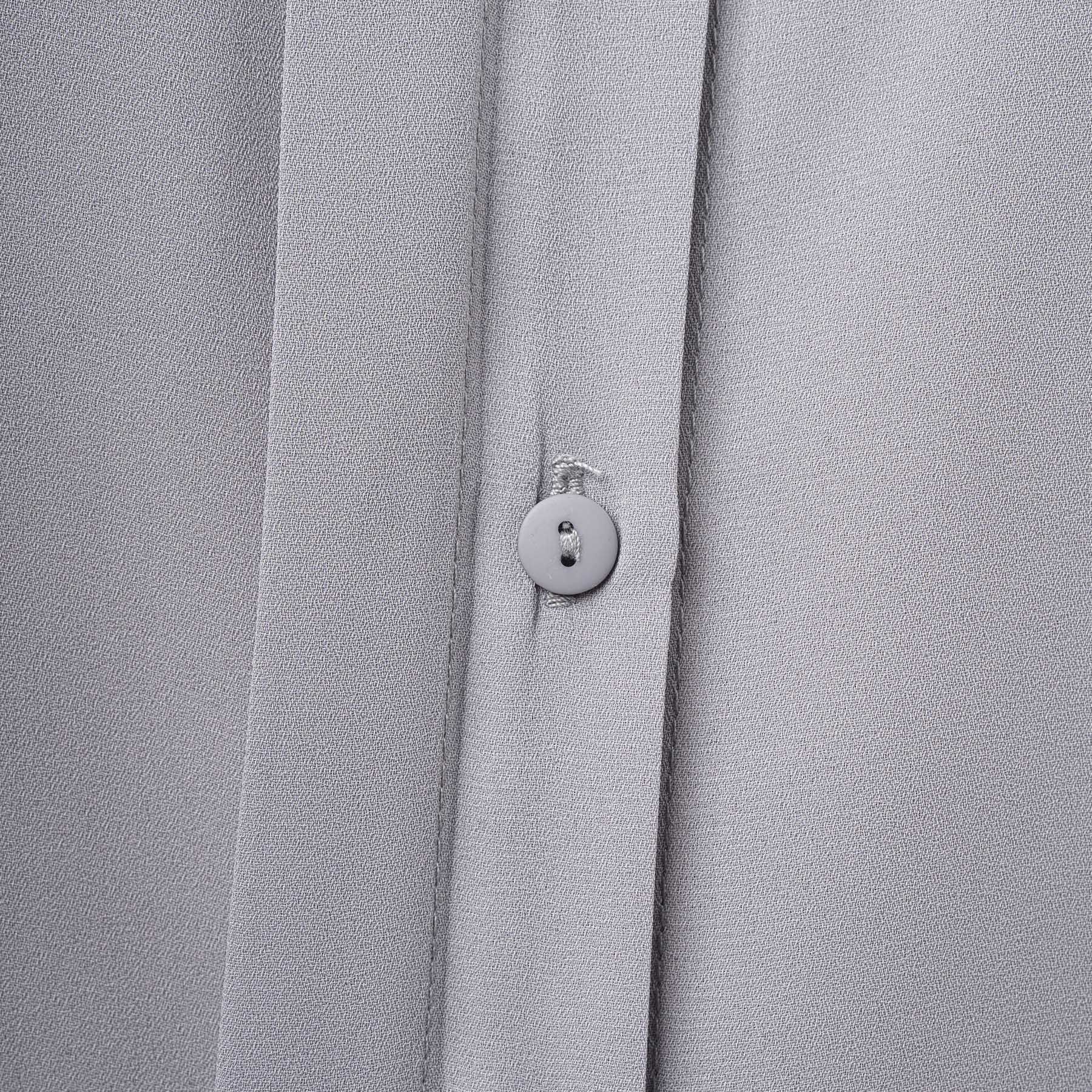 بلوز حلقه ای رگولارفیت-زنانه-15251617-طوسی-2XL back