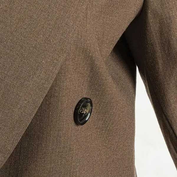 کت رگولار فیت-زنانه-69251708-نسکافه ای-L back
