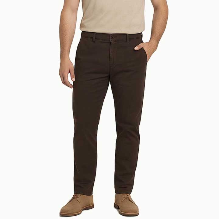 شلوار رگولار فیت-مردانه-15252609-قهوه ای-38