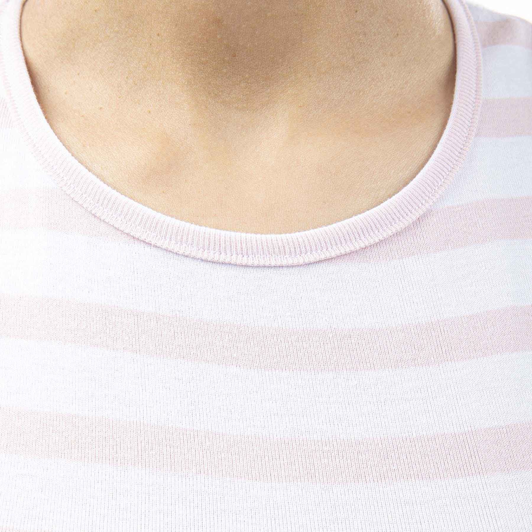 تاپ اسلیم فیت-زنانه-15241165-سفید/صورتی-S back