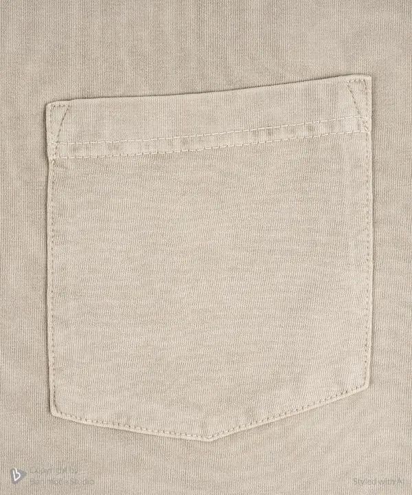 تیشرت لوز فیت-مردانه-15252146-کرم-L back