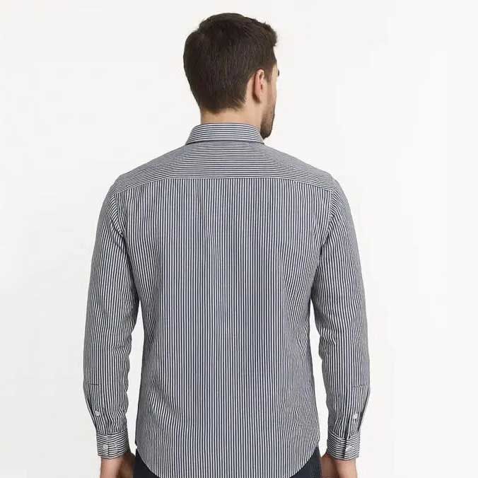 پیراهن رگولار فیت-مردانه-15252195-مشکی/سفید-2XL