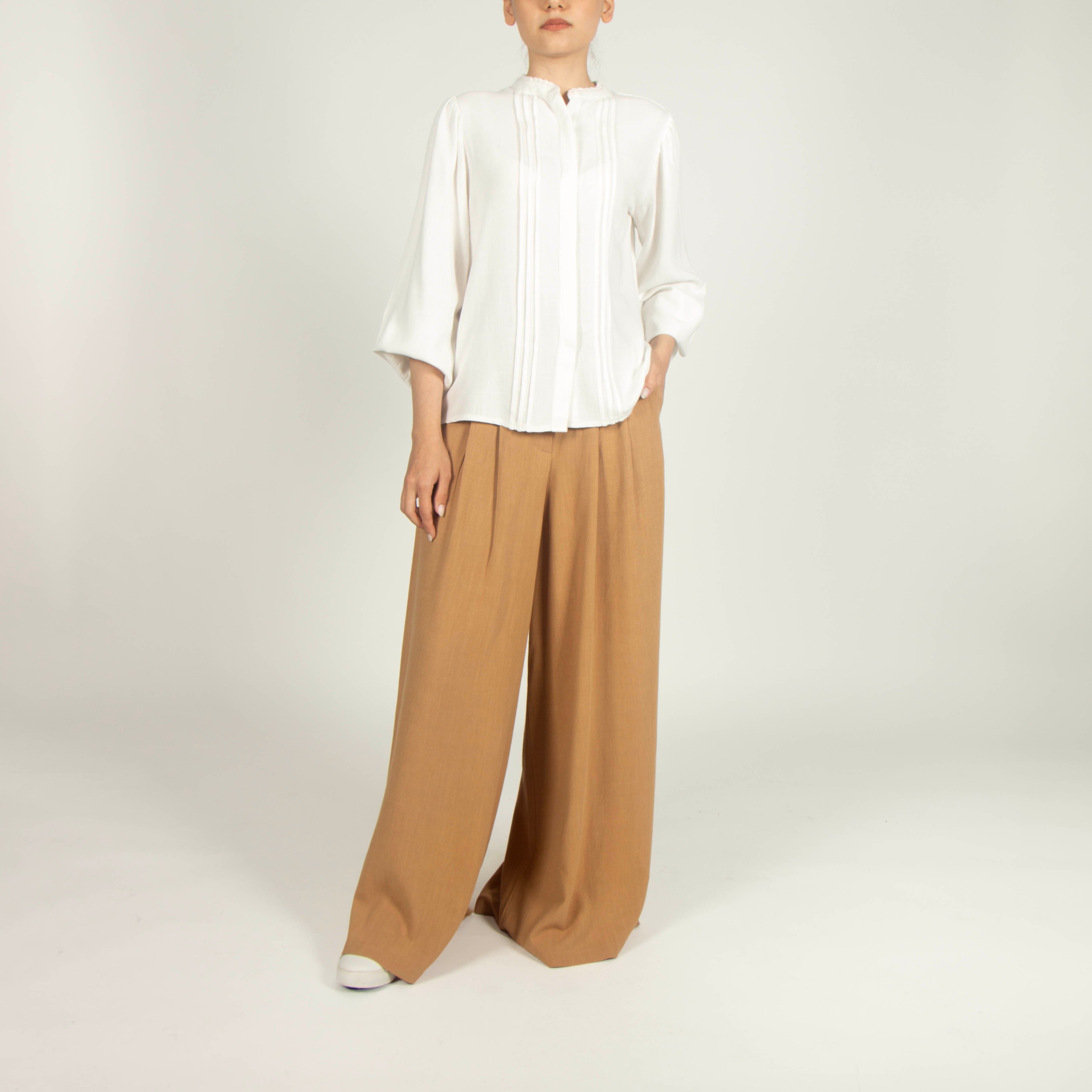 بلوز رگولار فیت-زنانه-15261136-سفید-M back