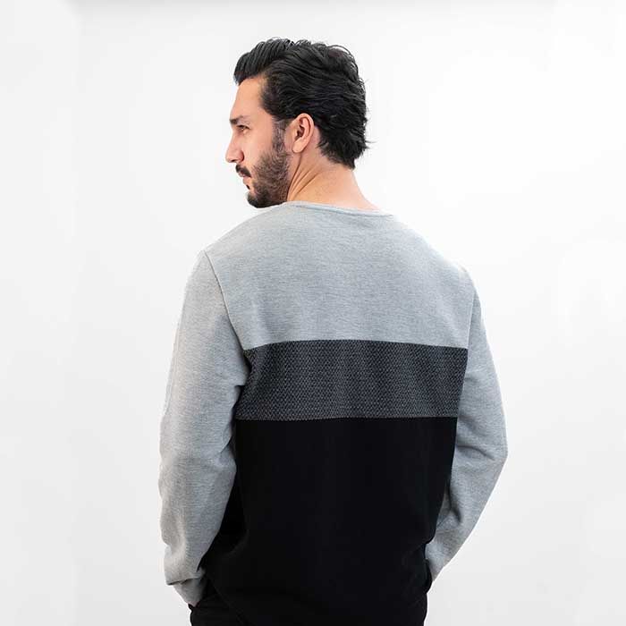 تیشرت رگولار فیت-مردانه-15252206-طوسی/چندرنگ-XL