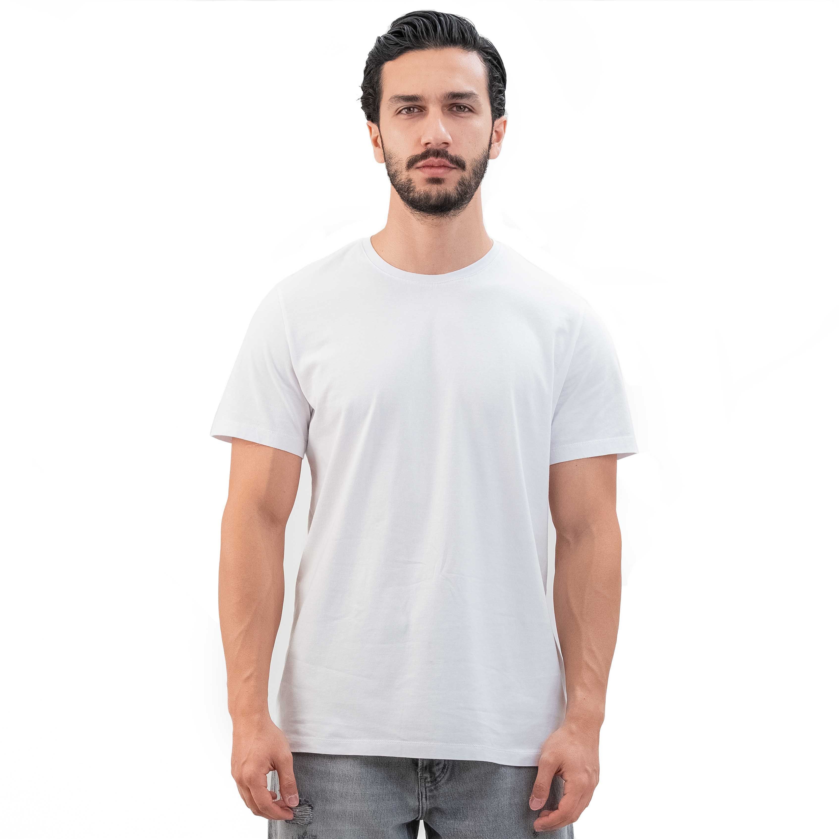 تیشرت بیسیک رگولارفیت-مردانه-15252252-سفید-S