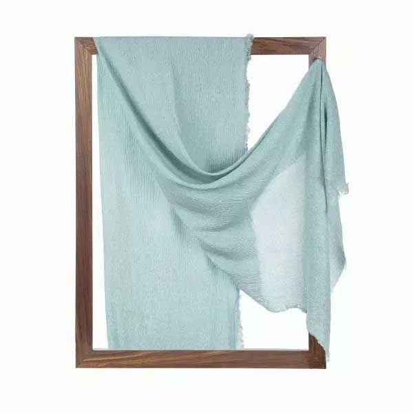 شال پلیسه-زنانه-39251764-فیروزه ای متوسط-F back