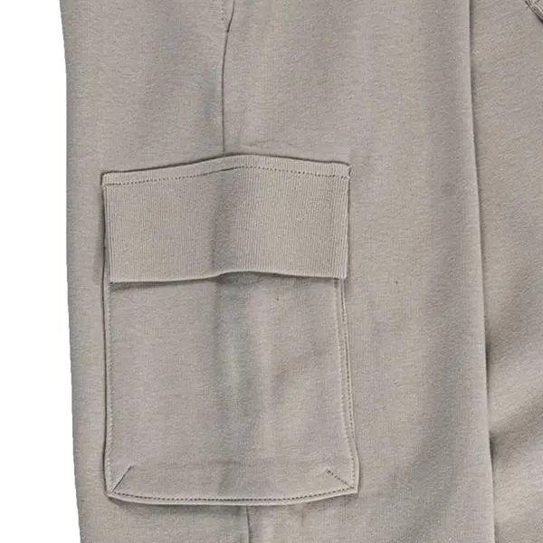 شلوار کارگو ریلکس فیت-زنانه-15241437-کرم-M back