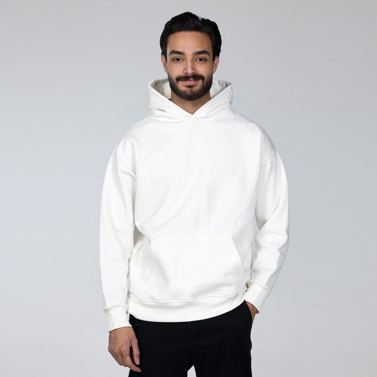 سوئتشرت کلاه دار لوزفیت-مردانه-52252343-آف وایت-M