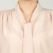 بلوز رگولار فیت-زنانه-16261137-کرم-L