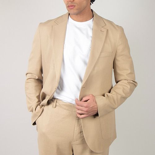 کت بلیزر رگولارفیت-مردانه-73262165-خاکی-56